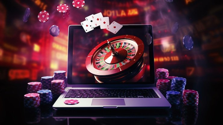 Studio Evolution Gaming dengan dealer langsung bermain blackjack di vio777